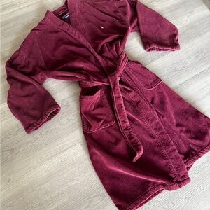 Polo Ralph Lauren Maroon Bathrobe